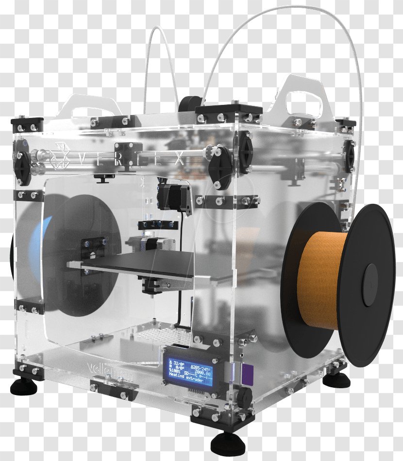 3D Printing Filament Printer Acrylonitrile Butadiene Styrene - Machine Transparent PNG