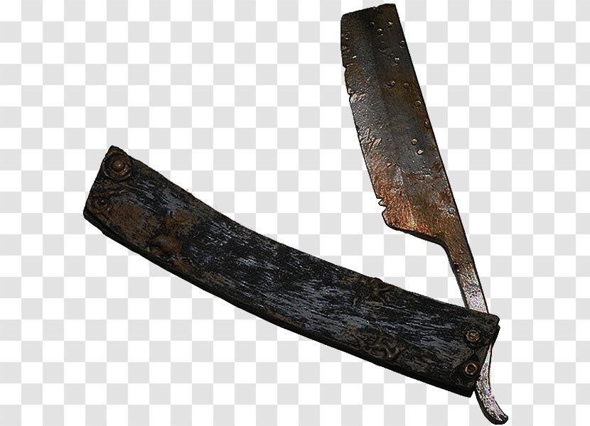 Pocketknife Straight Razor Shaving Blade - Navaja Transparent PNG