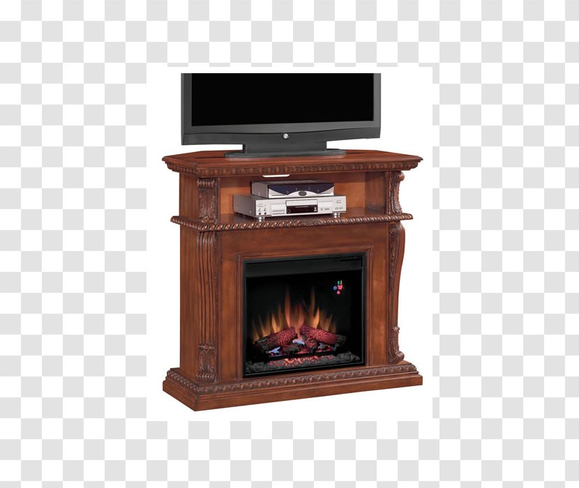Electric Fireplace Insert Mantel Electricity - Television - Classic Flame Transparent PNG