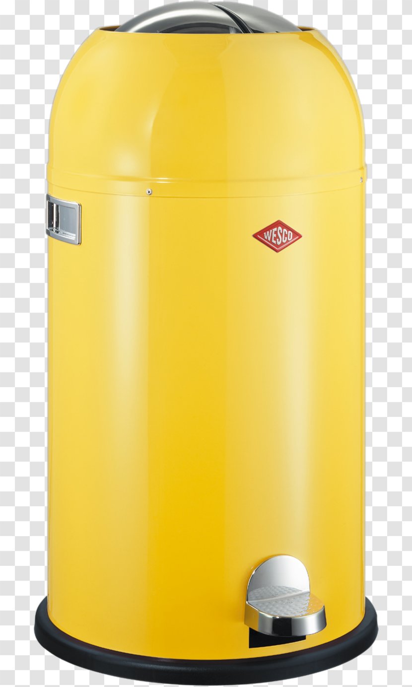 Pedaalemmer Prullenbak Rubbish Bins & Waste Paper Baskets Lemon Yellow - Liter Transparent PNG