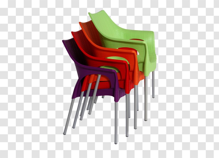 Chair Table Plastic Garden Furniture - Accoudoir Transparent PNG