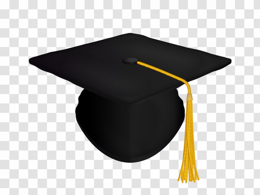 Graduation Ceremony Cap Hat Clip Art - Academic Certificate - Black Transparent PNG