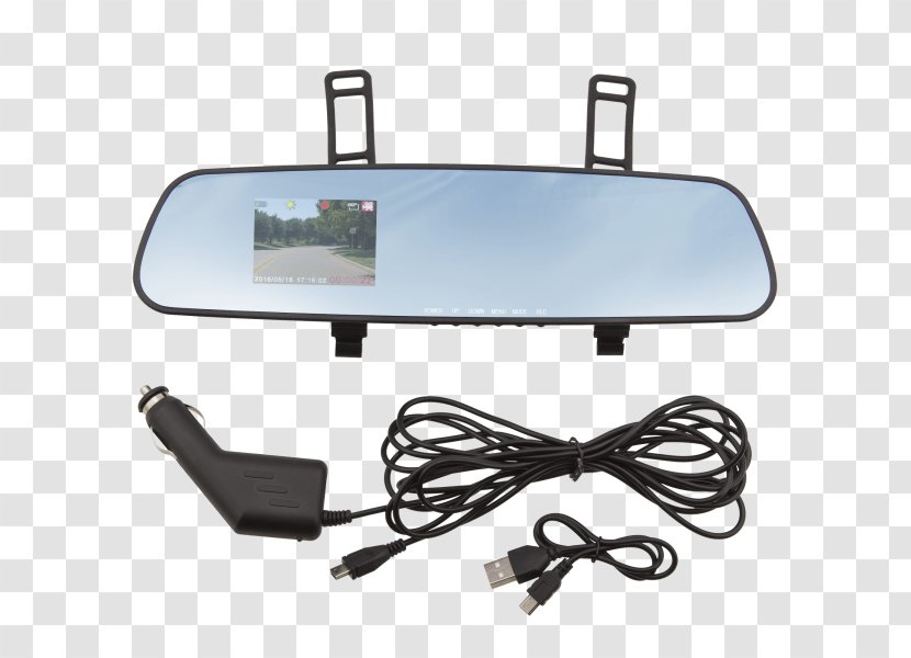 Car Rear-view Mirror - Auto Part - Video Recorder Transparent PNG