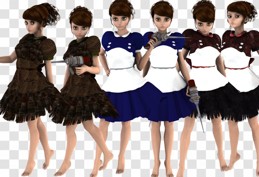 Dress Outerwear Uniform Skirt Costume - Flower Transparent PNG