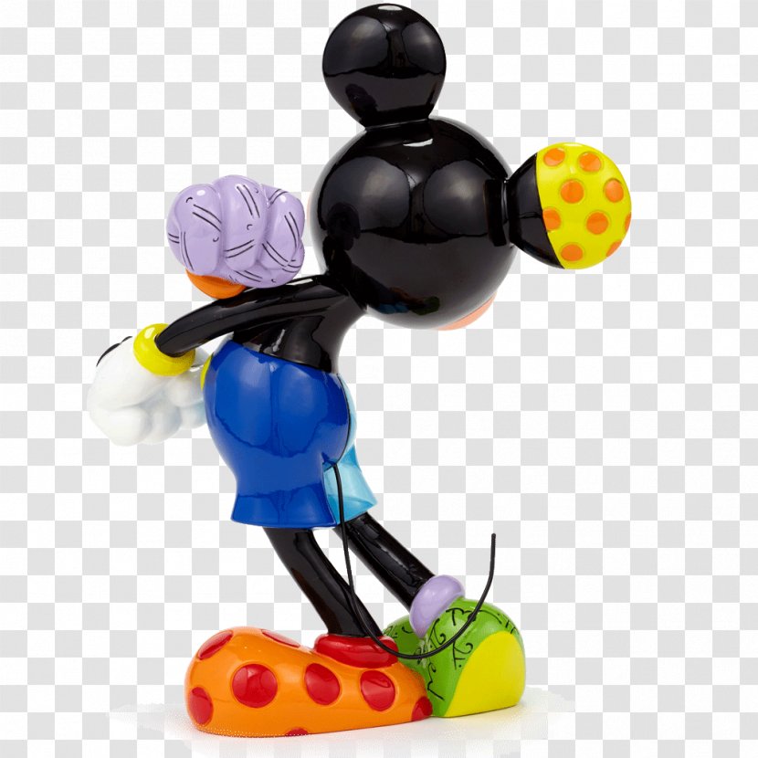 Mickey Mouse Minnie Pop Art Figurine Printmaking - Romero Britto Transparent PNG