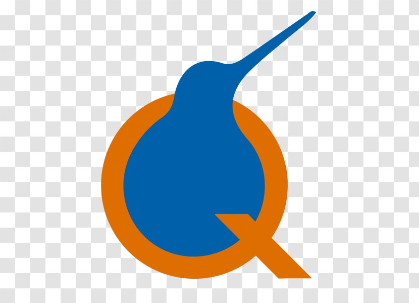 Beak Clip Art Cobalt Blue Line - Organism - Qiwi Flag Transparent PNG