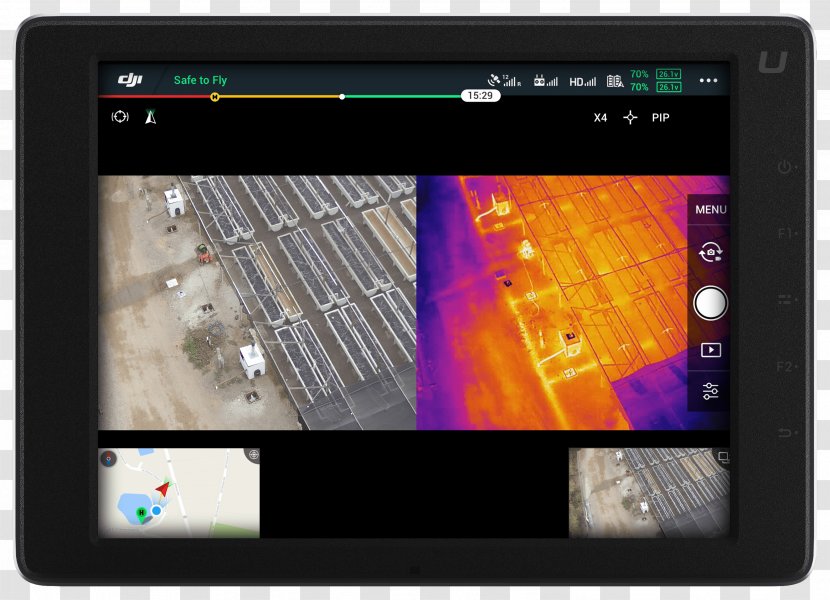 Thermographic Camera Smartphone Fujifilm X-T2 Mavic Pro - Mobile Device Transparent PNG