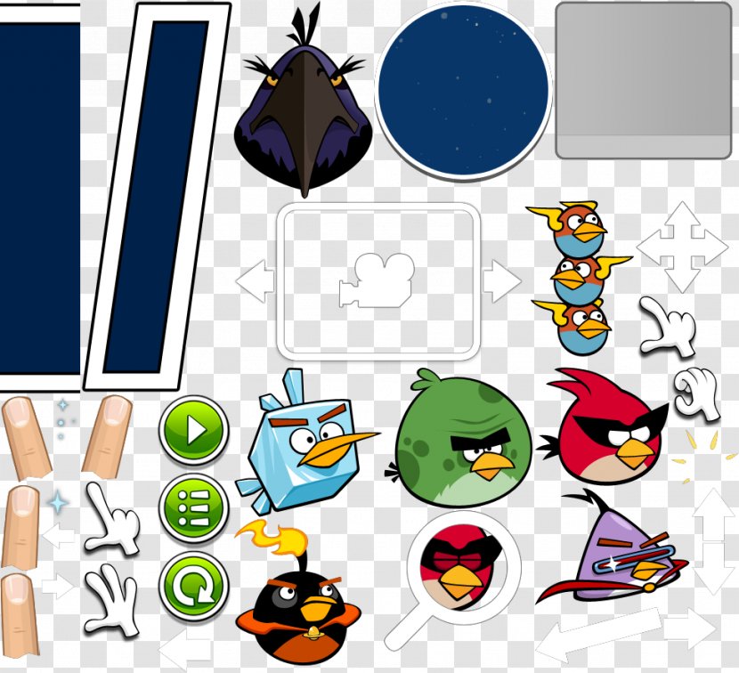 Angry Birds Space Go! - Slingshot - Game Assets Transparent PNG