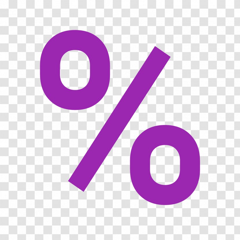 Symbol Percentage Percent Sign Plus-minus - Lilac Transparent PNG