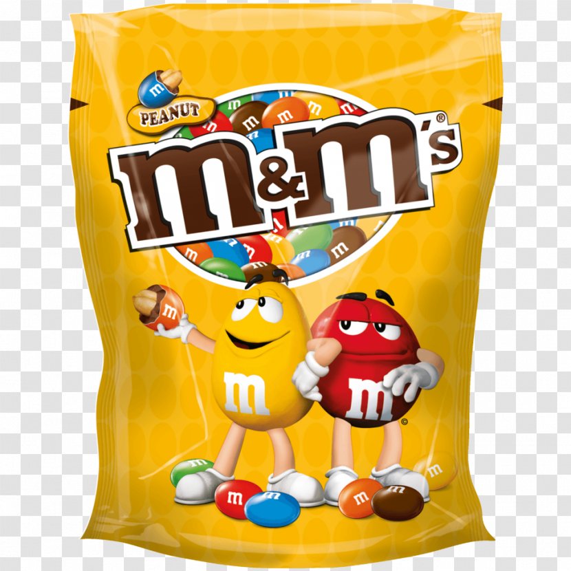 Mars Snackfood M&M's Milk Chocolate Candies Crispy Peanut - Vegetarian Food Transparent PNG