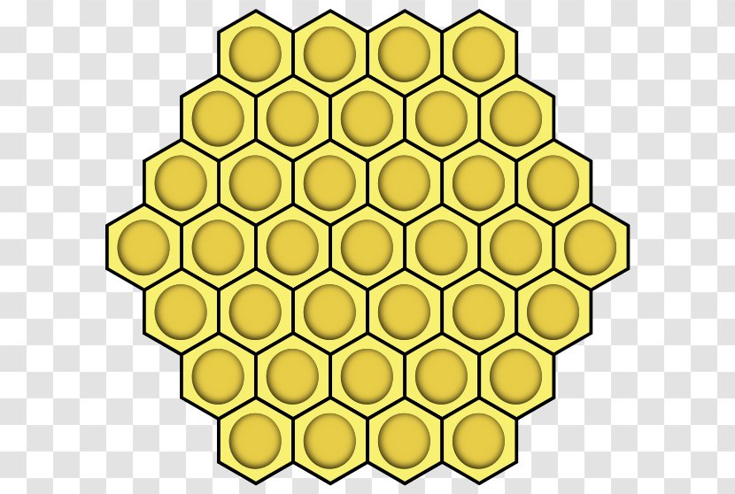 Honey Bee Honeycomb Clip Art - Android - Clipart Transparent PNG