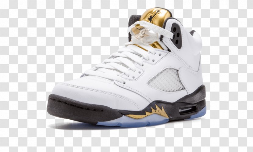 Air Jordan Sneakers Medal Basketball Shoe Nike - Gold Bg Transparent PNG