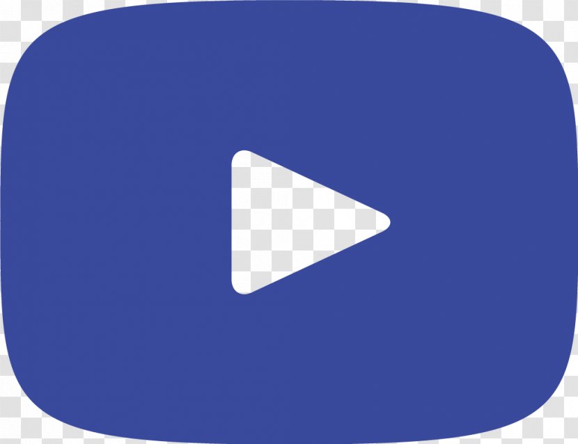 Blue YouTube Video Logo Transparent PNG