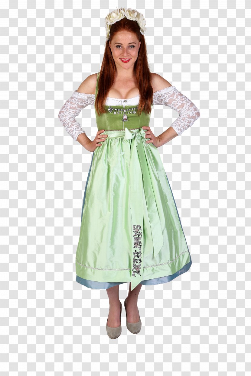 Costume Design Dress Gown - Green Transparent PNG