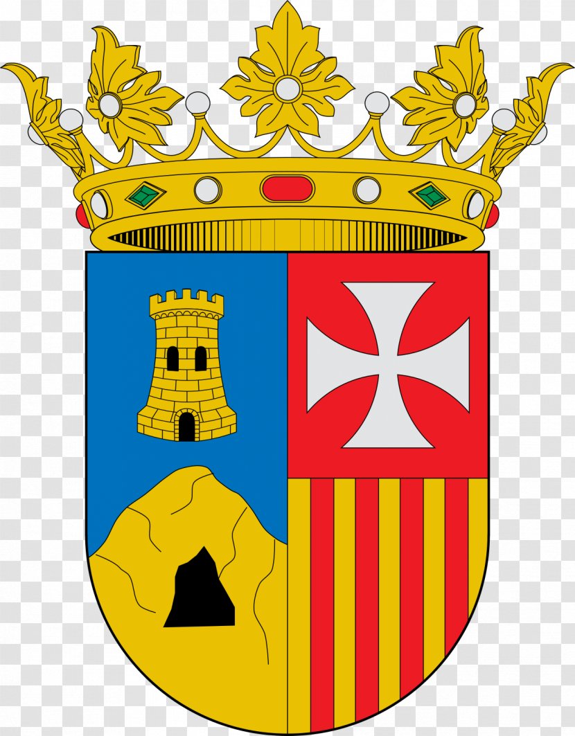 Grañén Montserrat, Valencia Alfara Del Patriarca Albalat Dels Sorells Gandia - Montserrat - Coat Of Arms Lion Transparent PNG