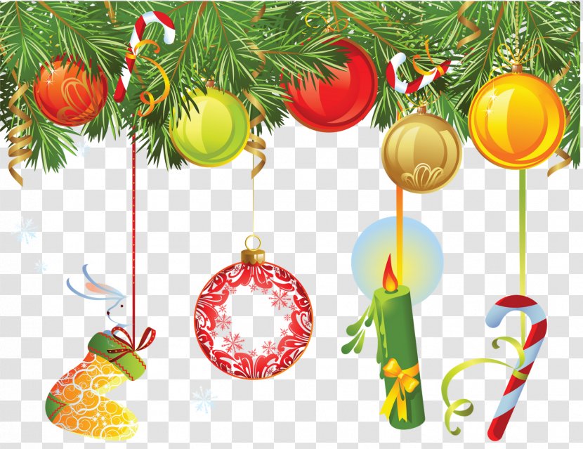 Christmas Ornament New Year Santa Claus Decoration - Party Transparent PNG