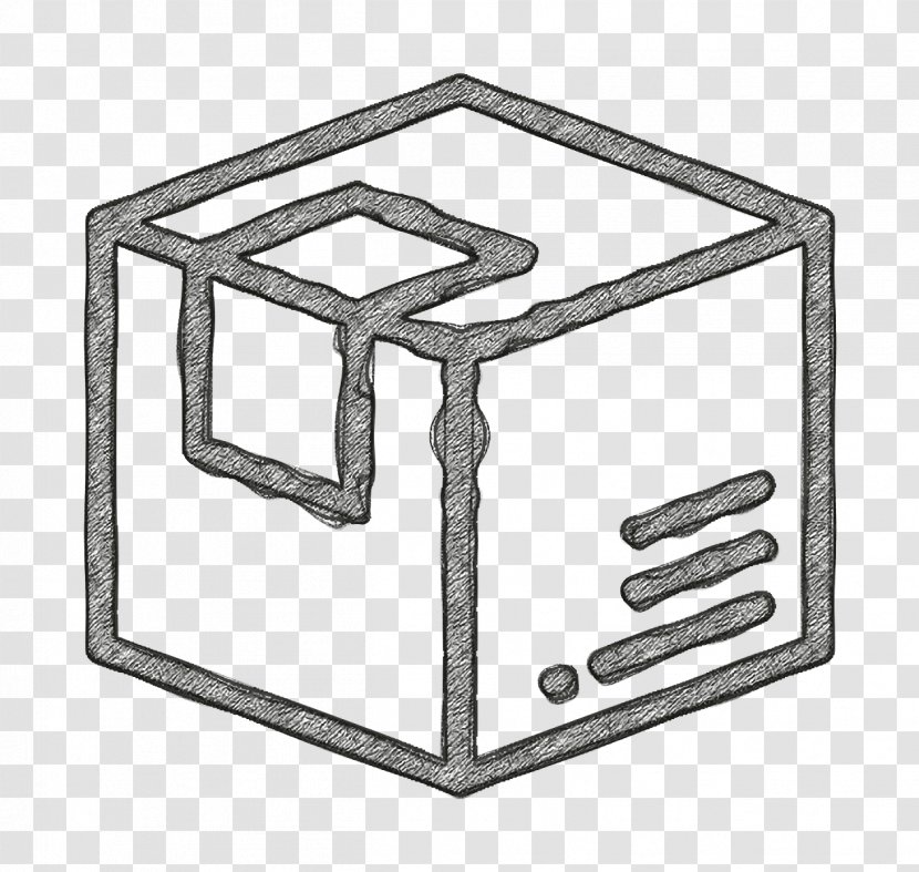 Box Icon Shipping & Delivery - Metal - Symbol Transparent PNG