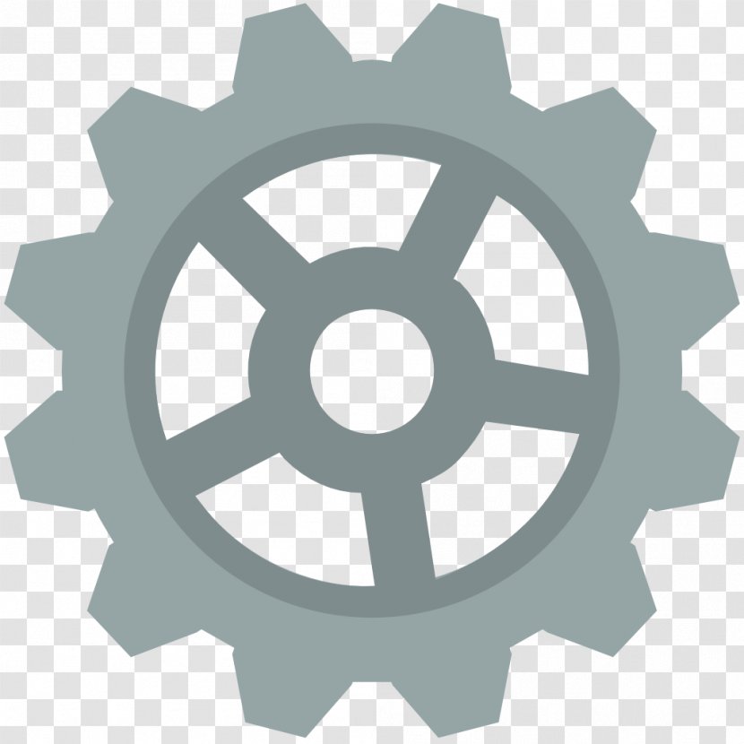 Wheel Angle Gear Symbol - Cog Transparent PNG