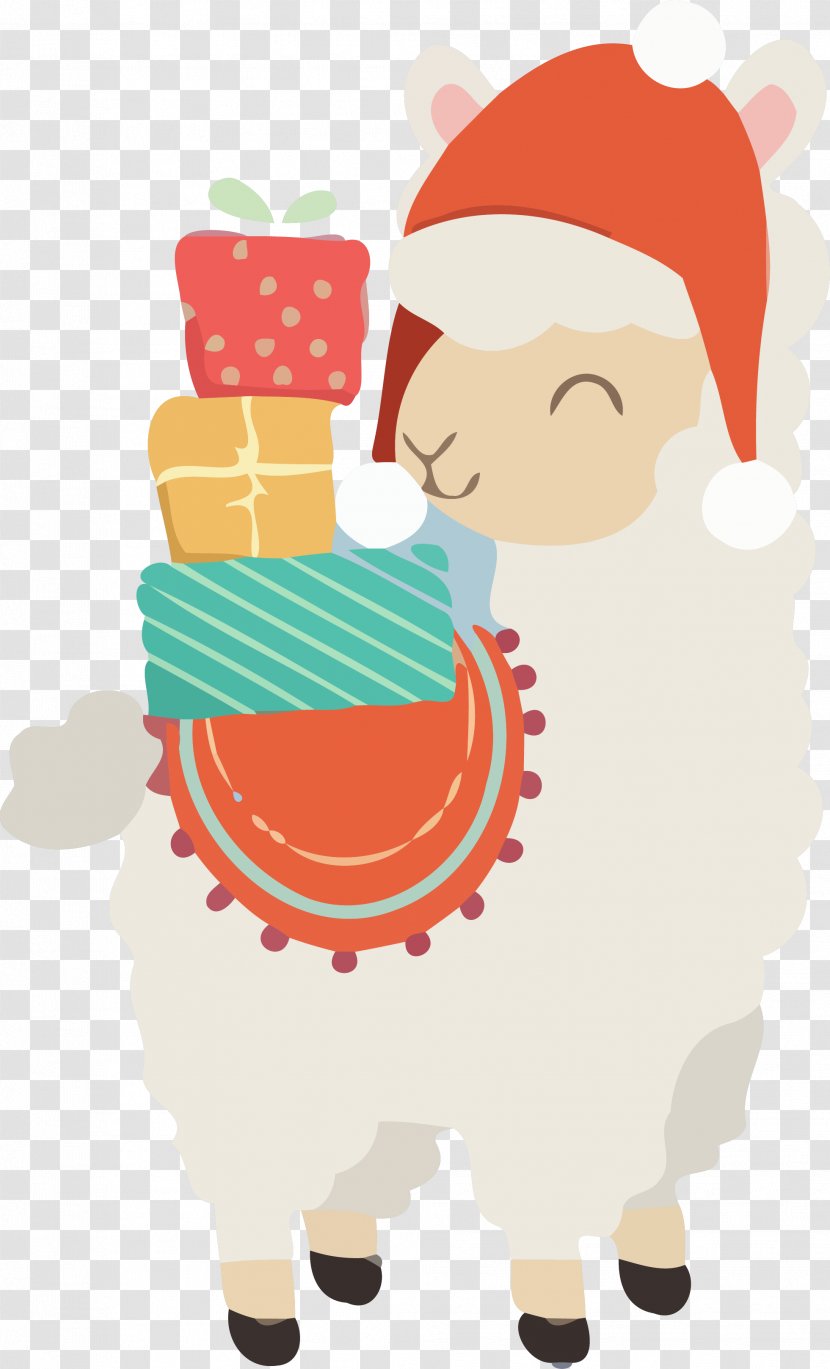 New Year Sheep Gift - Cartoon - Bake Sale Transparent PNG