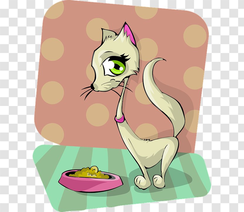 Cat Food Dog Pet Clip Art - Like Mammal - Cute Cartoon Transparent PNG
