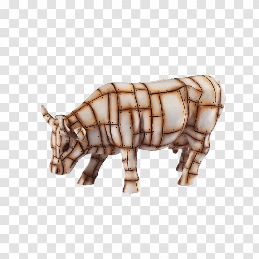 Cattle Figurine CowParade Kansas City Collectable - Fauna - Mother Tatty Bear Transparent PNG