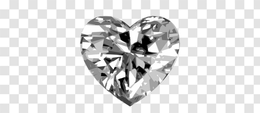 Diamond Heart Clip Art - Jewellery Transparent PNG