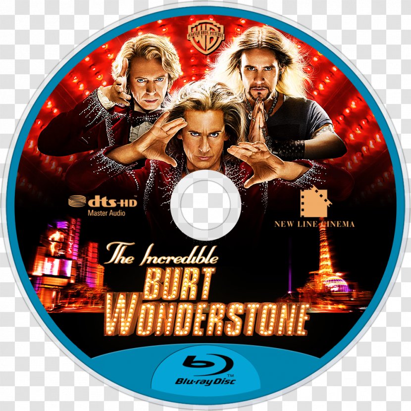 DVD Film Poster STXE6FIN GR EUR - Incredible Burt Wonderstone - Dvd Transparent PNG