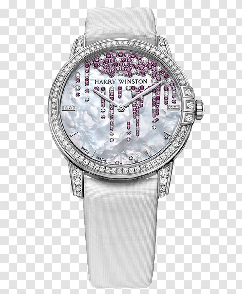 Watch Harry Winston, Inc. Jewellery Clock Diamond Transparent PNG