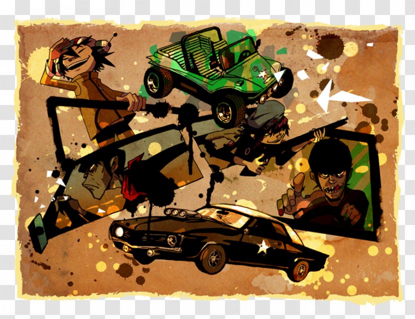 Motor Vehicle Machine Engine - Gorillaz Murdoc Transparent PNG