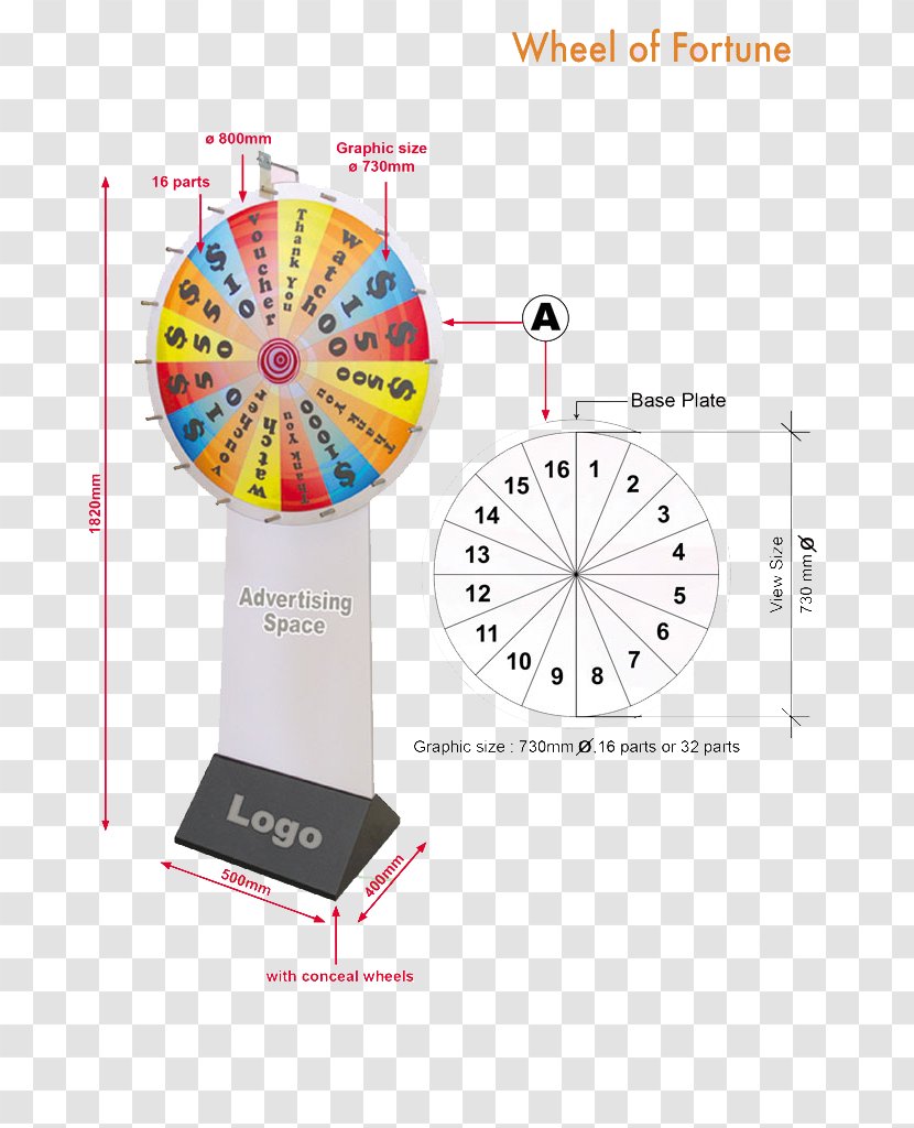 Snap Print Singapore Printing Standee Brand - Fortune Wheel Transparent PNG