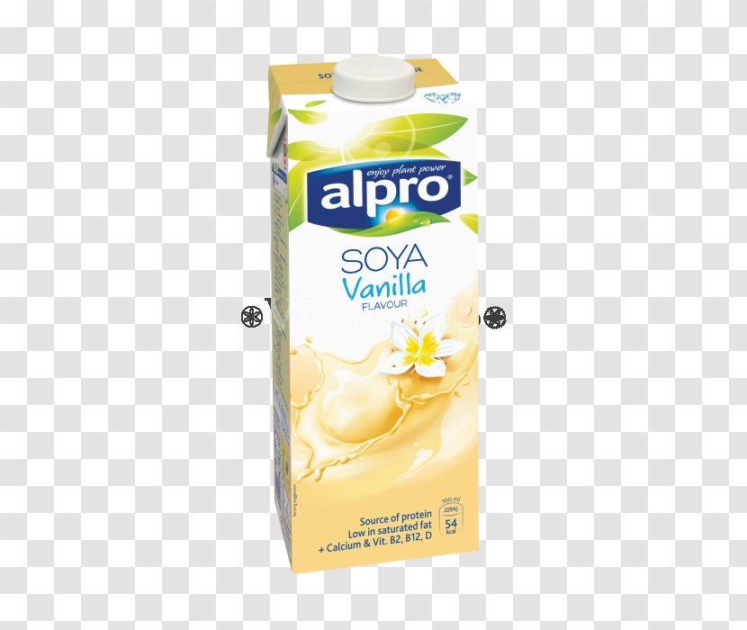 Soy Milk Almond Cream Alpro - Chocolate Transparent PNG
