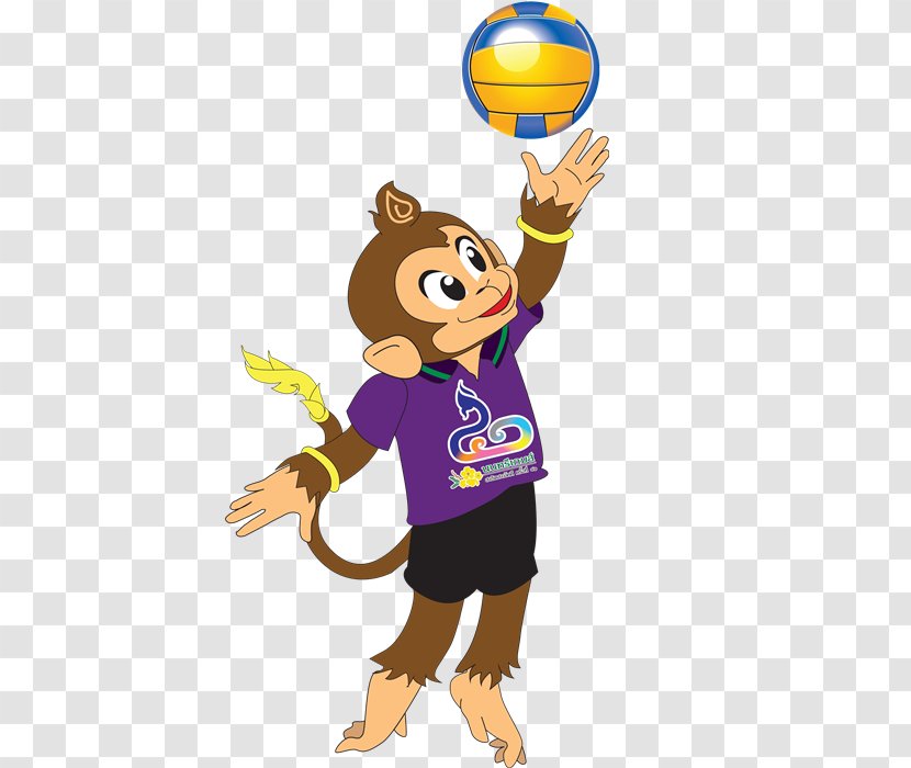 Volleyball Sports Competition Mascot Satit Samakkee - Vertebrate - Game Transparent PNG