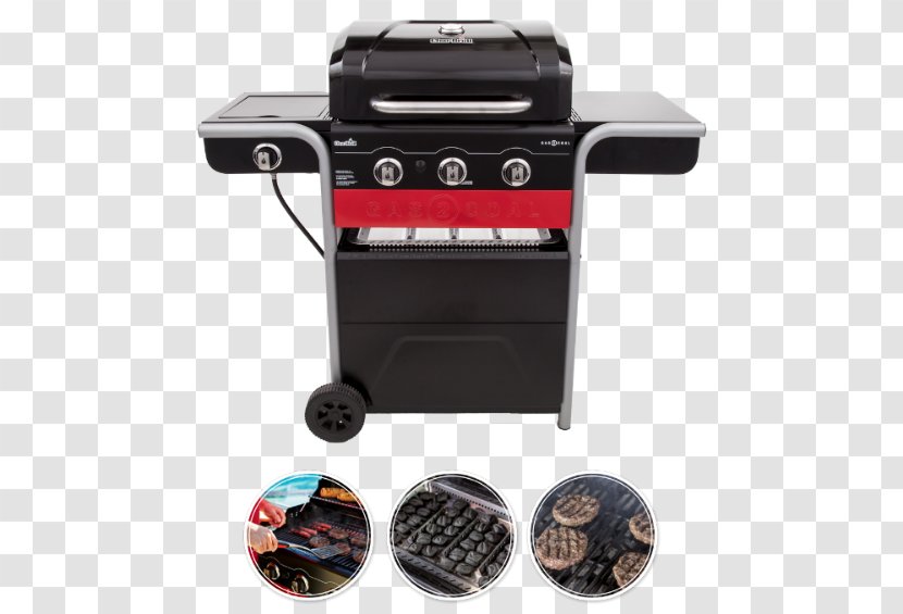 Barbecue Char-Broil Gas2Coal Hybrid Backyard Grill Dual Gas/Charcoal Grilling Natural Gas - Smoking Transparent PNG