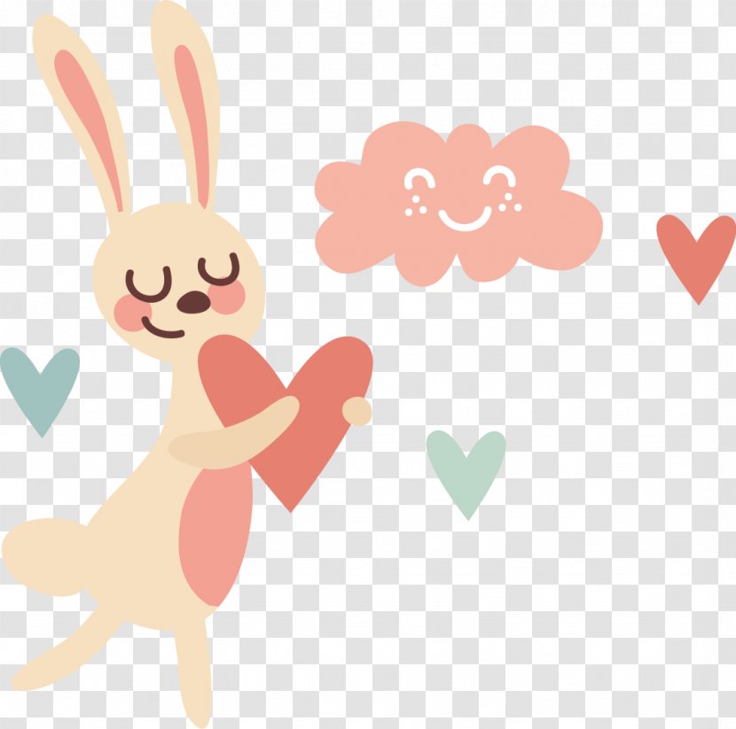 Wedding - Heart - Bunny Transparent PNG