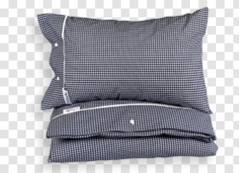 Bed Sheets Gingham Textile Duvet Covers Pillow - Blue Transparent PNG