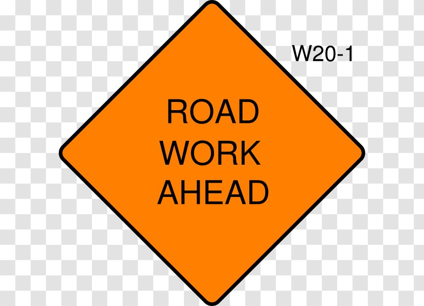 Roadworks Architectural Engineering Traffic Sign - Road Transparent PNG
