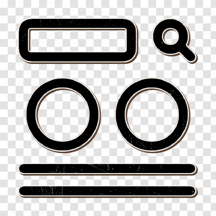 Wireframe Icon Ui Icon Transparent PNG