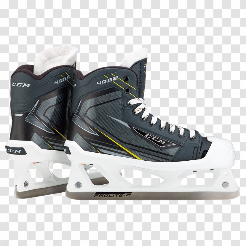 CCM Hockey Goaltender Ice Goaltending Equipment Skates - Bauer Transparent PNG