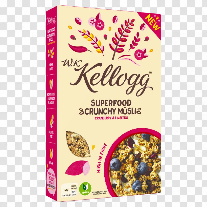 Breakfast Cereal Kellogg's Granola British Cuisine - Whole Grain - Northern Europe Transparent PNG
