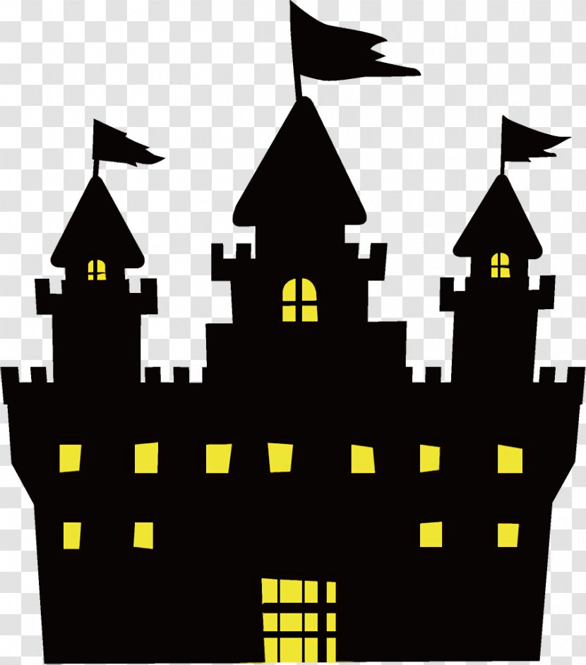 Haunted House Halloween - Building Transparent PNG