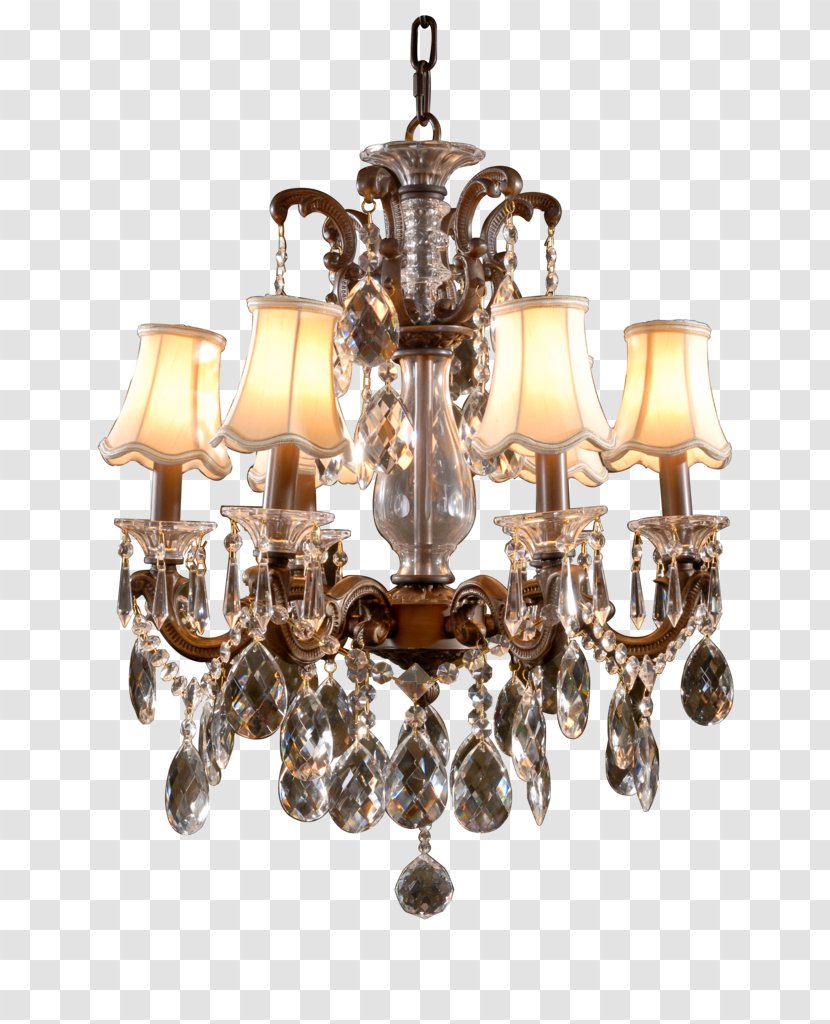 Chandelier Lamp Lighting Living Room - Drawing Transparent PNG