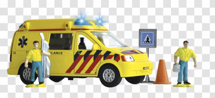 Speel Goed 510779 - Vehicle - Model Ambulance With Figures Toy Netherlands CarAmbulance Transparent PNG