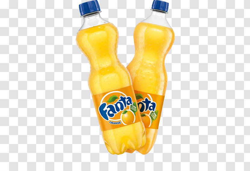Fanta Orange Drink Fizzy Drinks Soft Juice - Lemon Transparent PNG