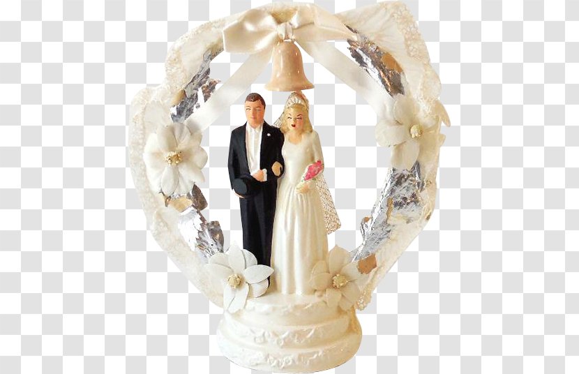Wedding Cake Topper Bridegroom - Retro Style - Couple Transparent PNG