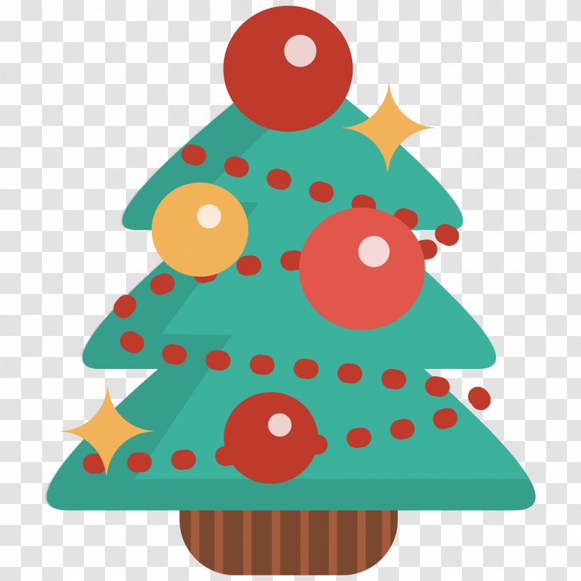 Santa Claus Christmas Tree Clip Art - Ornament - Cute Holiday Cliparts Transparent PNG