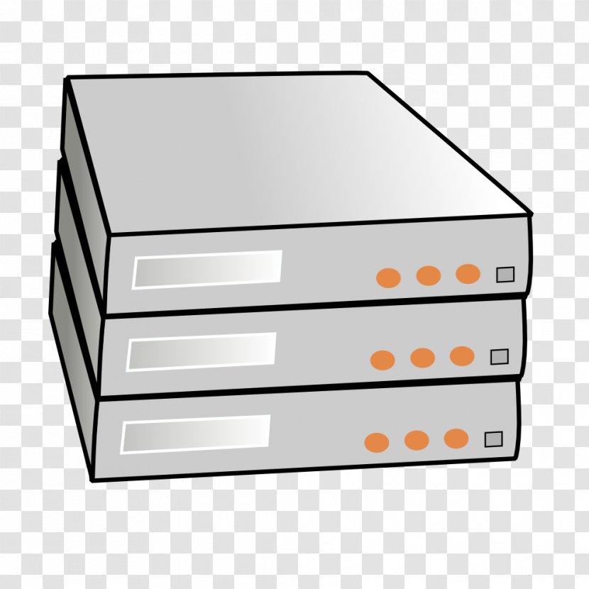 Computer Servers 19-inch Rack Database Server Clip Art - Material - Ajith Transparent PNG