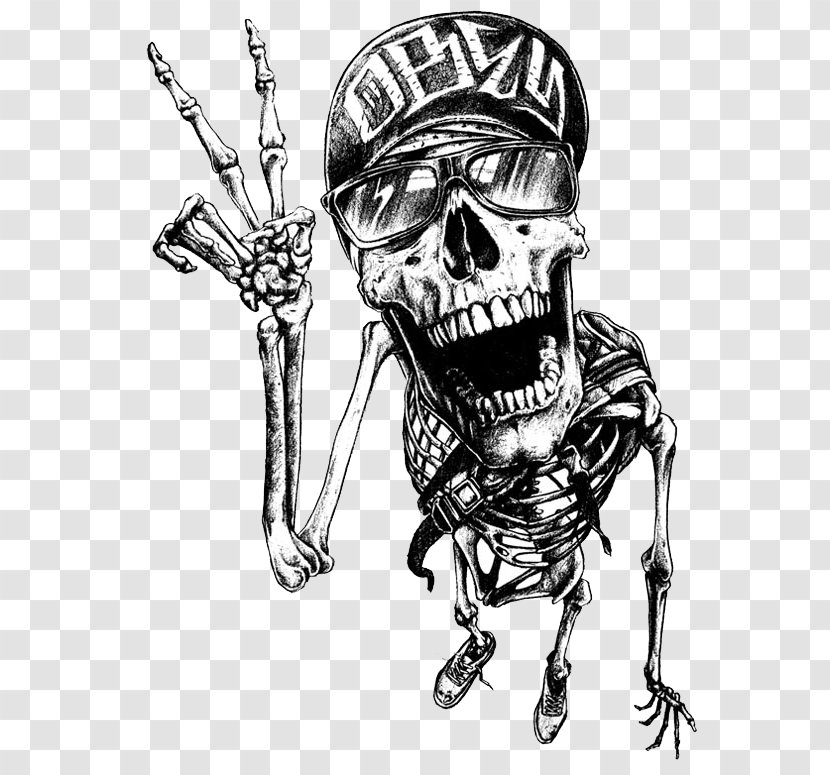Drawing Skull Artist Skeleton Transparent PNG
