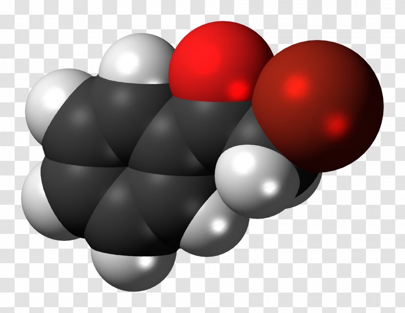 Bentazon Methyl Salicylate Chemistry Ketone Group - Spacefilling Model - Bromide Particle Transparent PNG