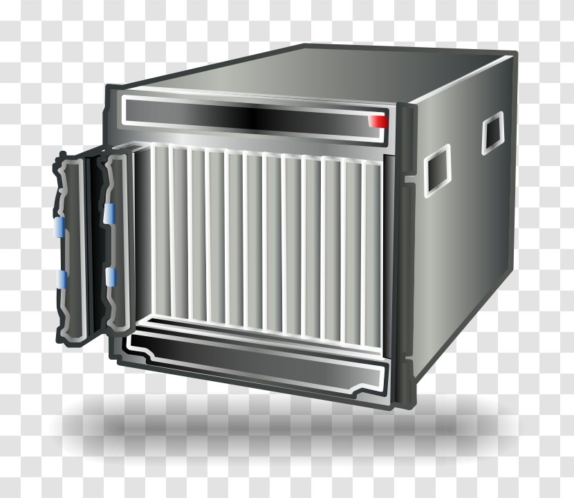 Computer Servers Blade Server 19-inch Rack - Dedicated Hosting Service Transparent PNG