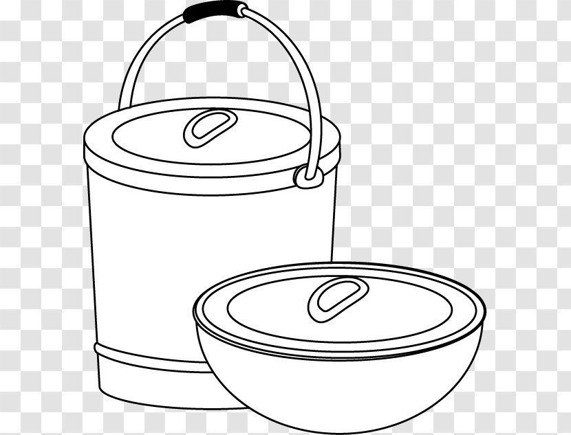 Illustration Product Design School Line Art - Cookware And Bakeware - Storage Basket Transparent PNG